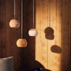 Ball takpendel Glass Ø18 cm