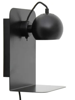 Ball vegglampe m/USB