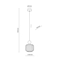 Ballo takpendel 1-lys