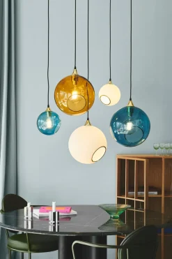 Ballroom taklampe - Blå