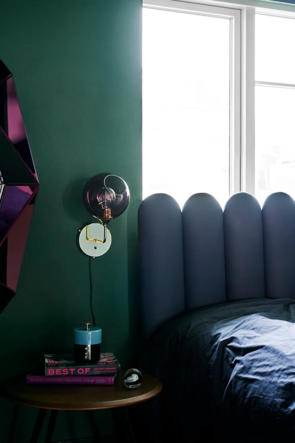 Ballroom Vegglampe 37 cm - Lilla