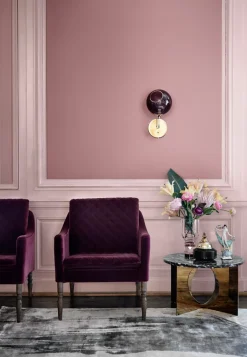 Ballroom Vegglampe 37 cm - Lilla