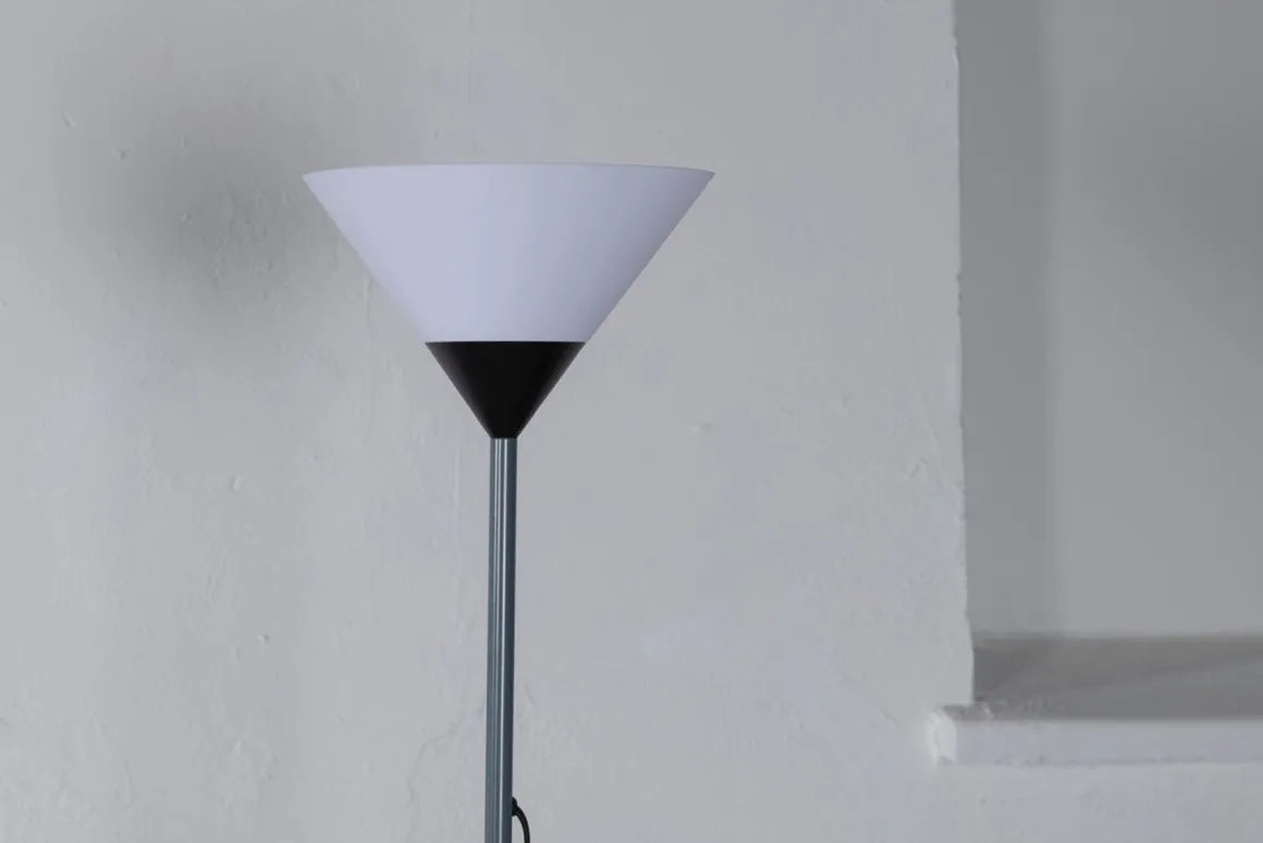 Batang gulvlampe 178 cm - Aqua/Hvit