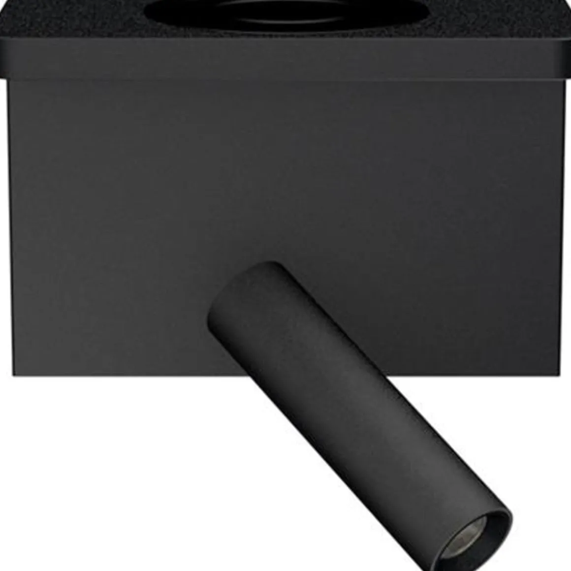 Bedside vegglampe 3W 2700 Kelvin med trådløs hurtig lader og USB A og C