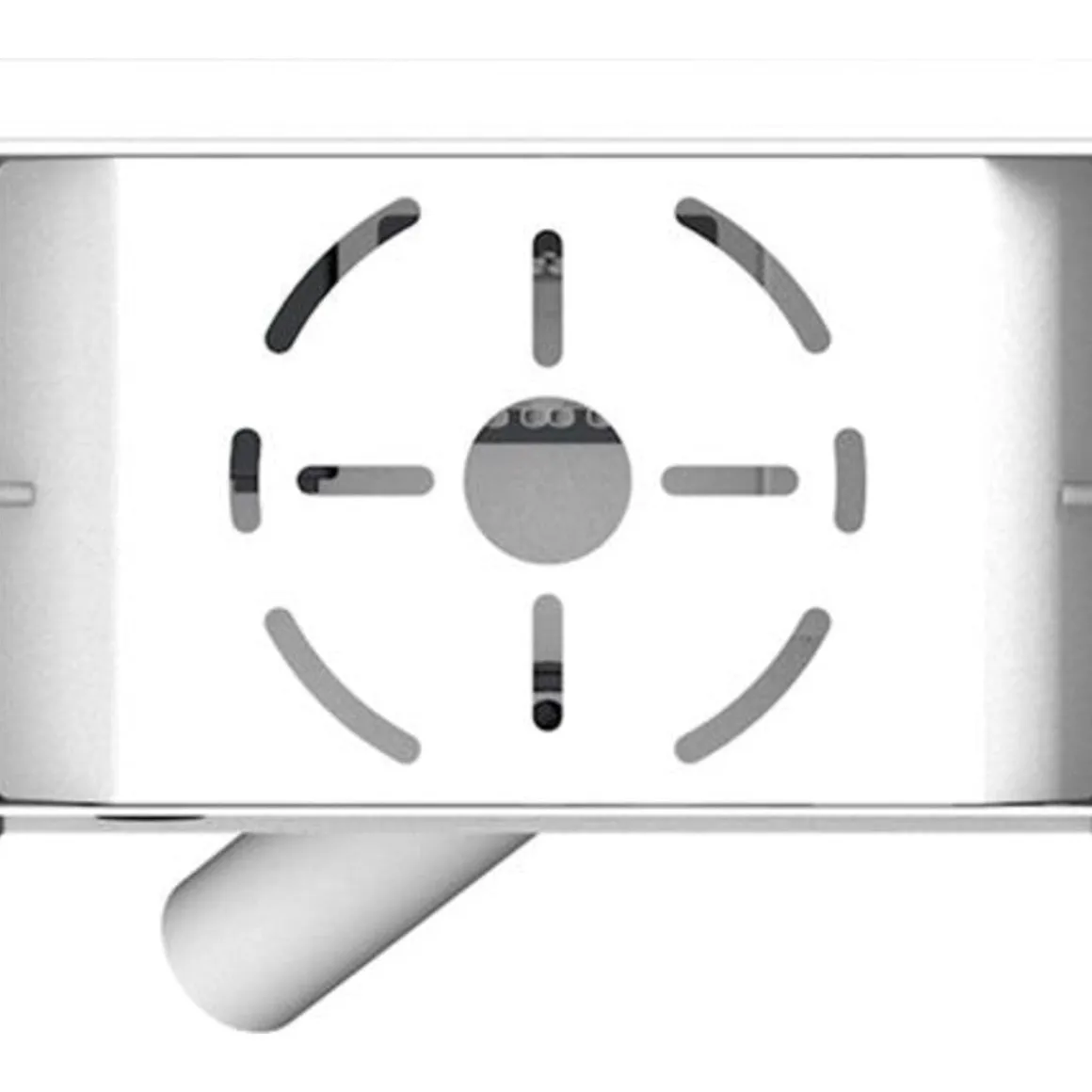 Bedside vegglampe 3W 2700 Kelvin med trådløs hurtig lader og USB A og C