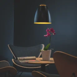 Bell maxi takpendel - Svart/Gull