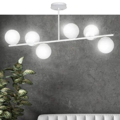 Bior 6 taklampe - Hvit/Opal hvit