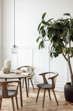 Blown Lamp SW4 Small - sølv