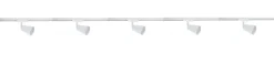 Bocca spotskinne 5 spotter 2 meter - Pure white