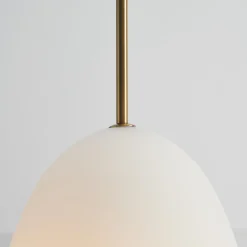 Bodø takpendel 20 cm - Opal hvit