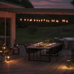 Bologna lanterne 33 - Svart