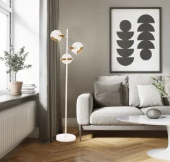 Bow gulvlampe m/3 lampehoder