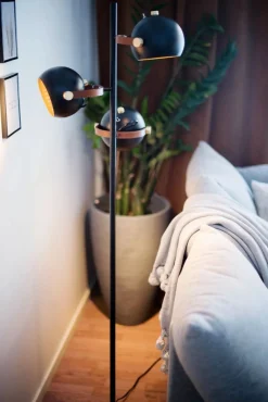 Bow gulvlampe m/3 lampehoder