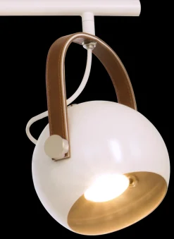 Bow taklampe - Hvit/Brun