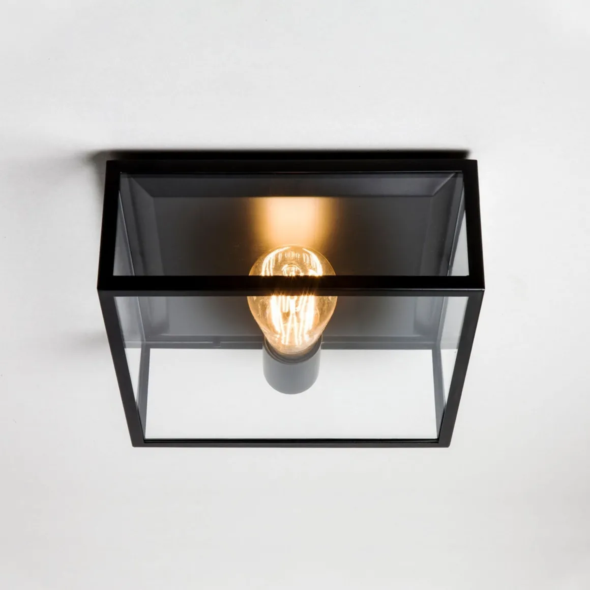 Bronte taklampe for utendørsbruk - Matt Svart