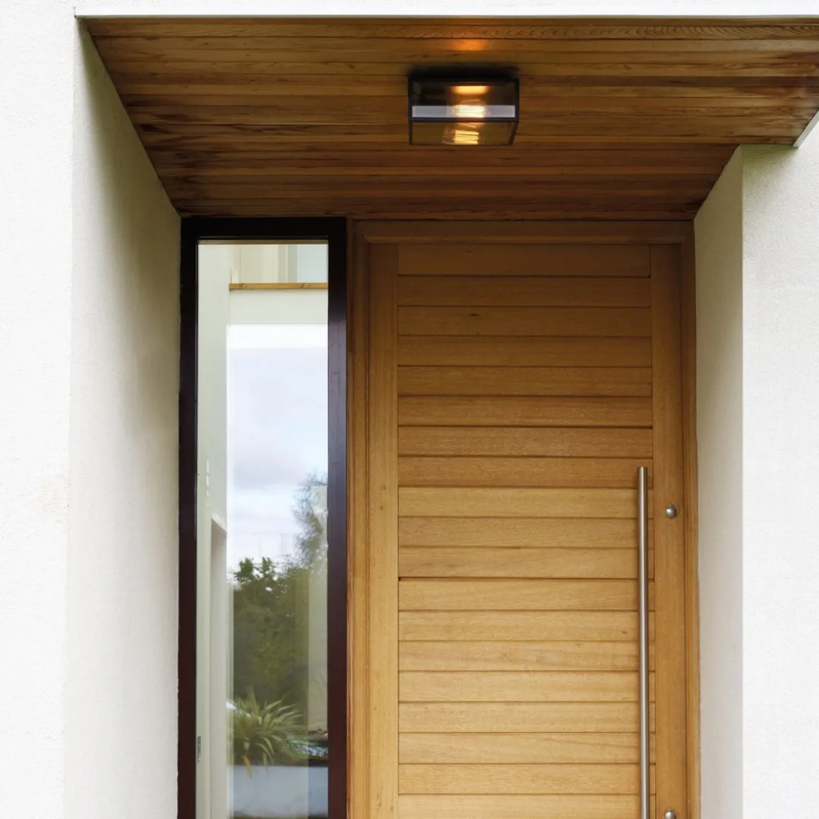 Bronte taklampe for utendørsbruk - Matt Svart