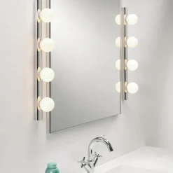 Cabaret 4 vegglampe for baderom IP44 - Polert krom