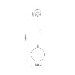 Cadix takpendel 30 cm