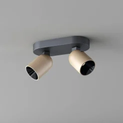 Calvi K2 takspott 2 x 8W 2700 Kelvin - Dimbar