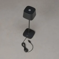 Capri bordlampe oppladbar utendørs IP54 - Svart