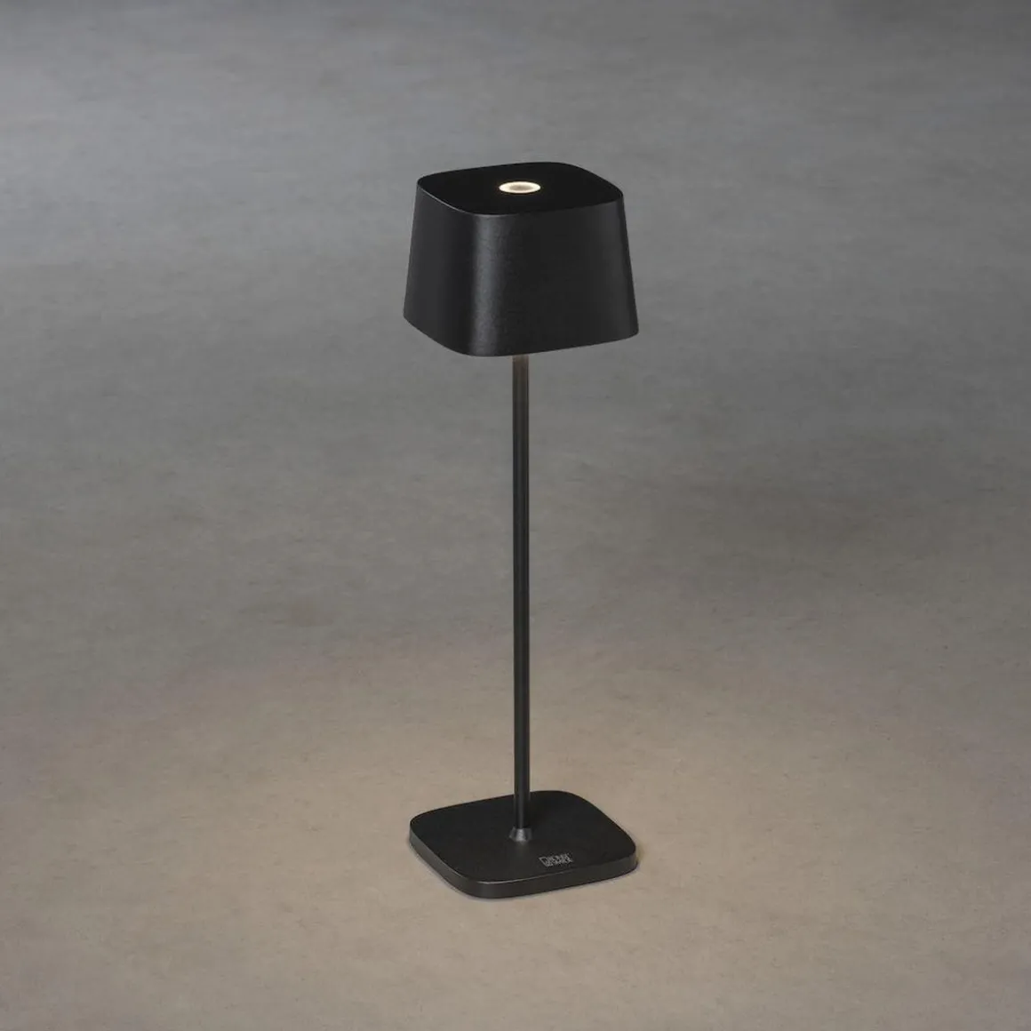 Capri bordlampe oppladbar utendørs IP54 - Svart