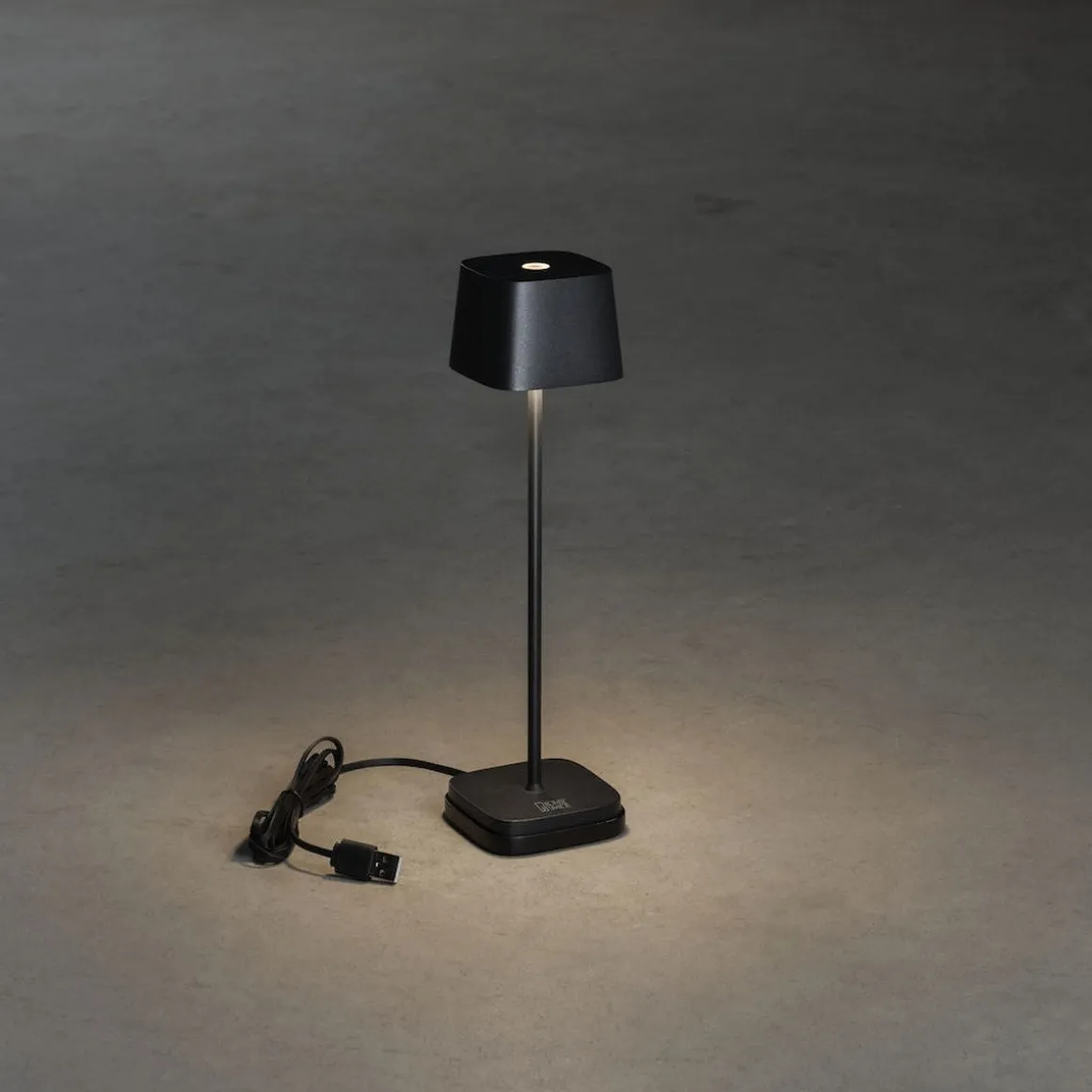 Capri mini bordlampe oppladbar utendørs IP54