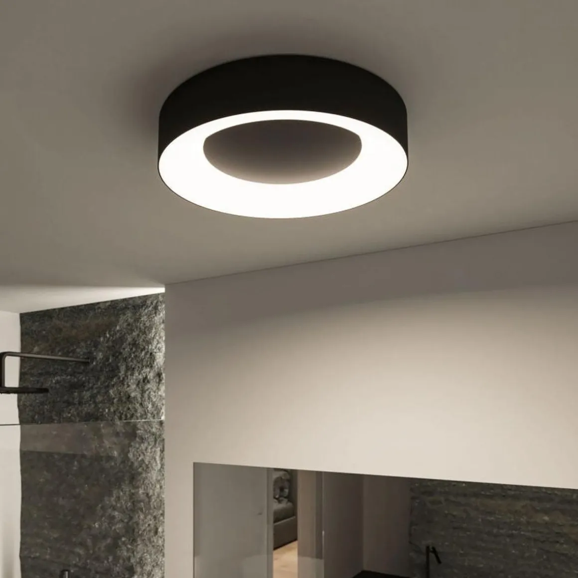 Casca taklampe 40 cm 23W IP44 3000-6500 Kelvin 2100 lumen- 3-step moodmaker