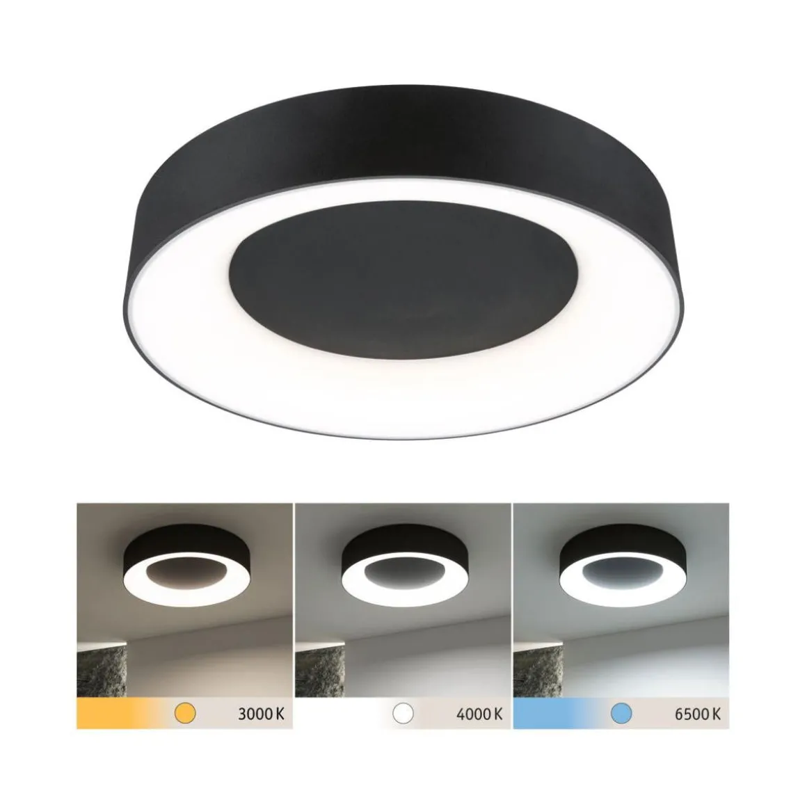 Casca taklampe 40 cm 23W IP44 3000-6500 Kelvin 2100 lumen- 3-step moodmaker