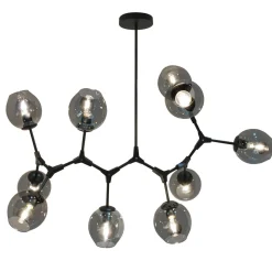 Cell taklampe - Røykfarget glass