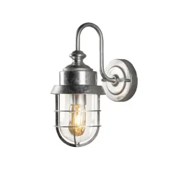 Cerignola vegglampe IP44 - Galvanisert stål