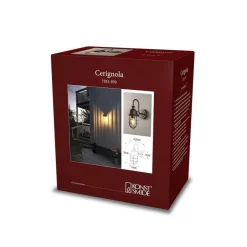 Cerignola vegglampe IP44 - Rustfarget