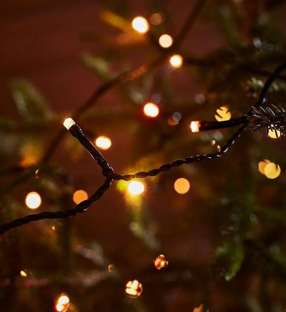 Choice lysslynge utendørs 20 meter IP44 m/fjernkontroll - Flerfarget - Svart