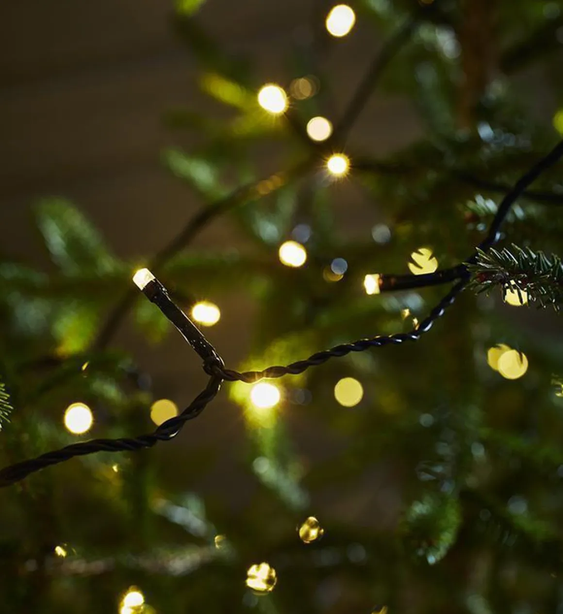 Choice lysslynge utendørs 20 meter IP44 m/fjernkontroll - Flerfarget - Svart