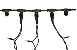 Chrissline fordeler 5 uttak 110 cm - Svart