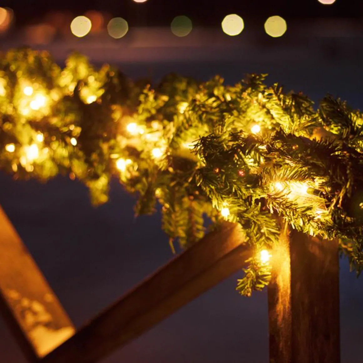 Chrissline Garland 100 lys 5 meter - Ekstra varmhvit - Hvit