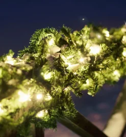 Chrissline Garland 100 lys 5 meter extra - Varmhvit - Hvit