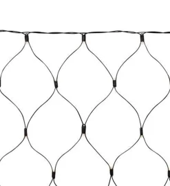 Chrissline lysnett 100 lys 2 x 1,7 meter extra - Varmhvit - Hvit