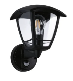 Classic vegglampe opp utendørs IP44 - Med bevegelsessensor