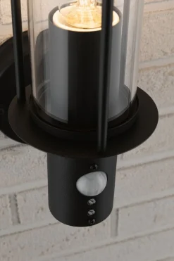 Classic vegglampe opp utendørs IP44 - Med bevegelsessensor