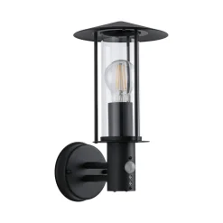 Classic vegglampe opp utendørs IP44 - Med bevegelsessensor