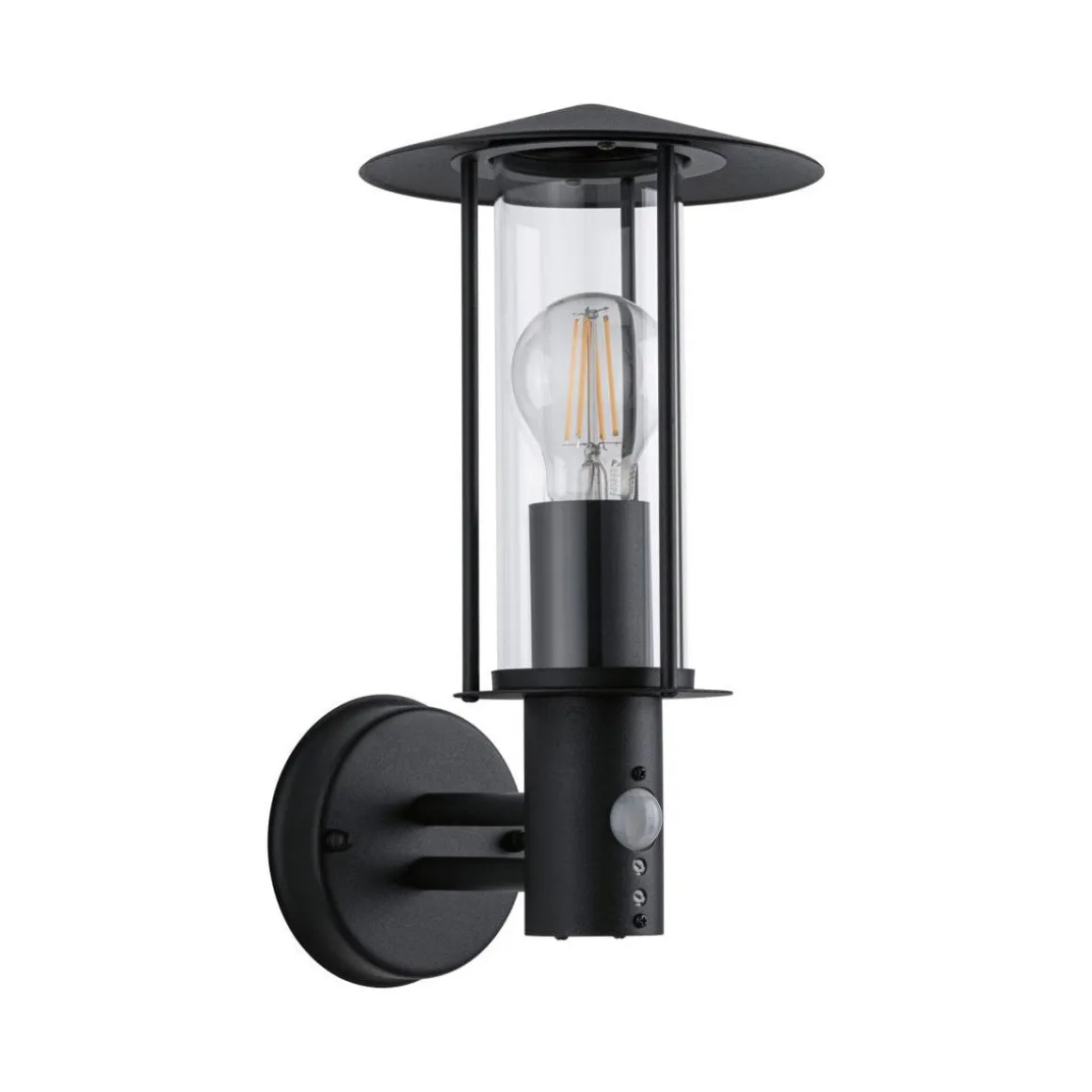 Classic vegglampe opp utendørs IP44 - Med bevegelsessensor