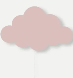 Cloud / Sky vegglampe - rosa