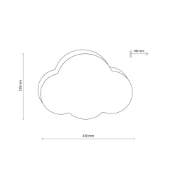 Cloud mini tak/vegglampe