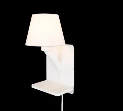 Comfort vegglampe med USB