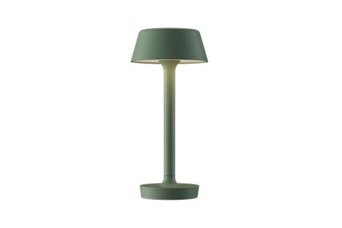 Companion oppladbar bordlampe 3W 3000K - Dusty Green