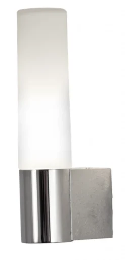 Cosenza vegglampe for baderom m/stikkontakt IP44