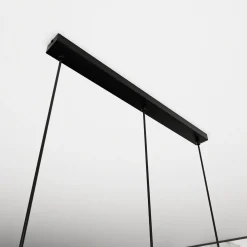 Cosmo takpendel 3 lys - Svart/Røykfarget