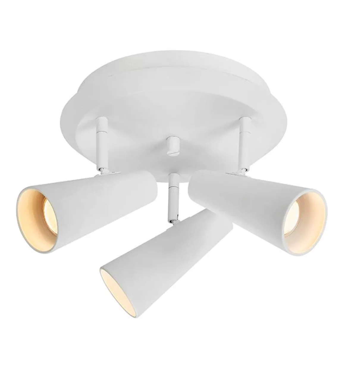 Crest 3 taklampe hvit - Hvit