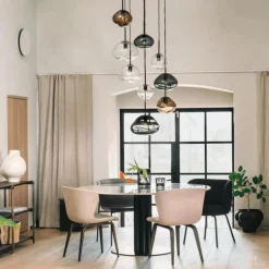 Crystal Stone Ø35 - Kakao / Stål