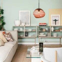 Crystal Stone Ø30 - Morgenrød / Svart